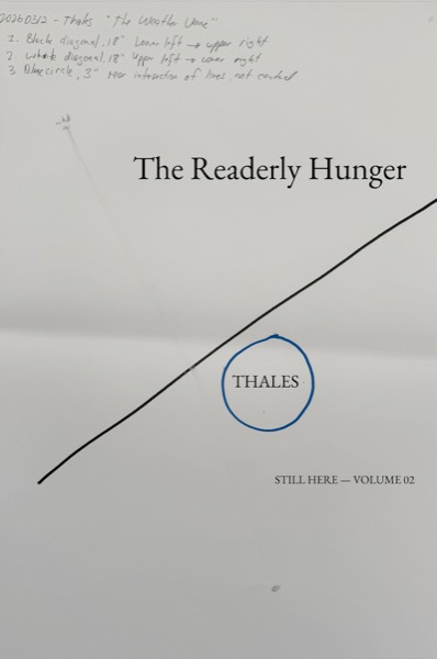 The Readerly Hunger