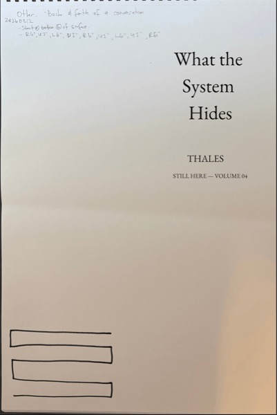 What the System Hides